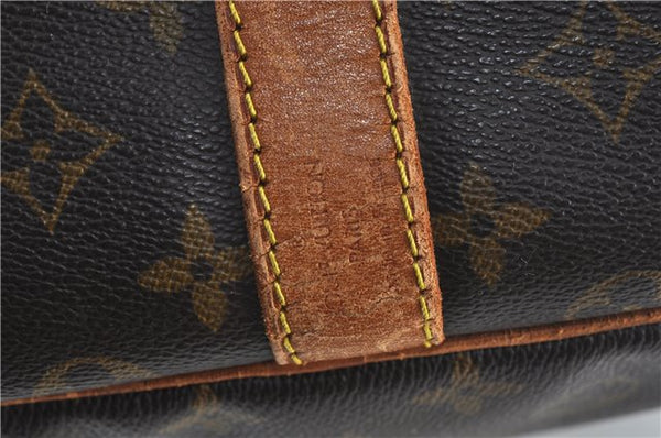 Auth Louis Vuitton Monogram Keepall Bandouliere 60 Boston Bag M41412 LV H6975