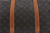 Auth Louis Vuitton Monogram Keepall Bandouliere 60 Boston Bag M41412 LV H6975