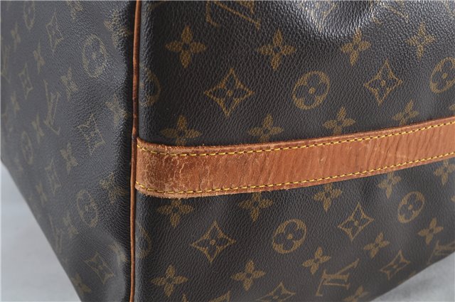 Auth Louis Vuitton Monogram Keepall Bandouliere 60 Boston Bag M41412 LV H6975