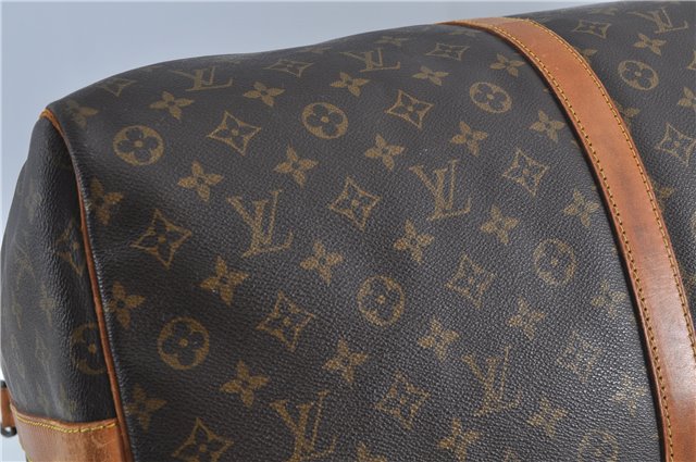 Auth Louis Vuitton Monogram Keepall Bandouliere 60 Boston Bag M41412 LV H6975