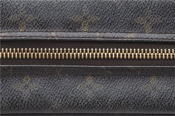 Auth Louis Vuitton Monogram Trousse Toilette 28 Clutch Hand Bag M47522 LV H6980