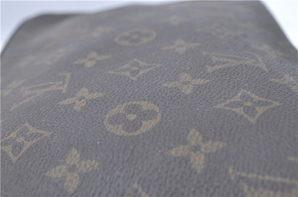 Auth Louis Vuitton Monogram Trousse Toilette 28 Clutch Hand Bag M47522 LV H6980