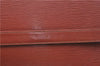 Auth Louis Vuitton Epi Pochette Enveloppe Document case Brown M52583 LV H6981