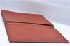 Auth Louis Vuitton Epi Pochette Enveloppe Document case Brown M52583 LV H6981