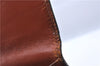 Auth Louis Vuitton Epi Pochette Enveloppe Document case Brown M52583 LV H6981