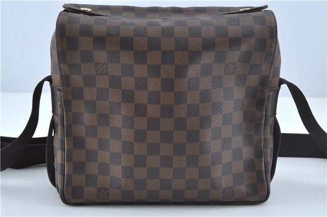 Authentic Louis Vuitton Damier Naviglio Shoulder Cross Body Bag N45255 LV H6987