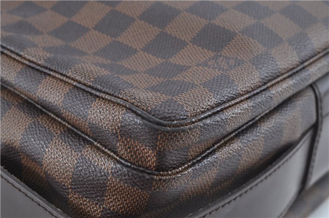 Authentic Louis Vuitton Damier Naviglio Shoulder Cross Body Bag N45255 LV H6987