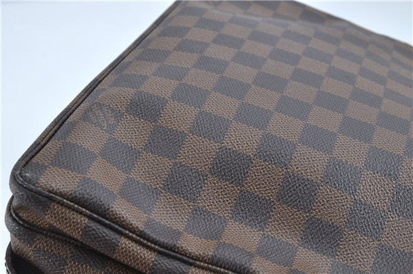 Authentic Louis Vuitton Damier Naviglio Shoulder Cross Body Bag N45255 LV H6987
