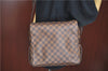 Authentic Louis Vuitton Damier Naviglio Shoulder Cross Body Bag N45255 LV H6987