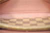 Louis Vuitton Damier Azur Portefeuille Clemence Long Wallet N61264 Pink H6998