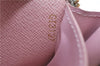 Louis Vuitton Damier Azur Portefeuille Clemence Long Wallet N61264 Pink H6998