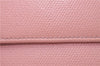 Authentic Chanel Coco Cocoon Calf Skin Long Wallet Purse Light Pink H7009