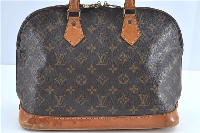 Authentic Louis Vuitton Monogram Alma Hand Bag M51130 LV H7019
