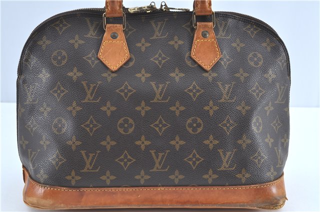 Authentic Louis Vuitton Monogram Alma Hand Bag M51130 LV H7019