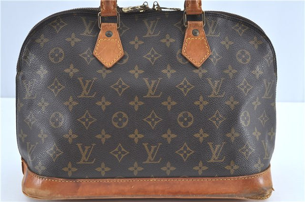 Authentic Louis Vuitton Monogram Alma Hand Bag M51130 LV H7019