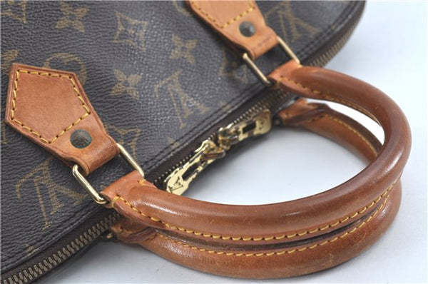 Authentic Louis Vuitton Monogram Alma Hand Bag M51130 LV H7019