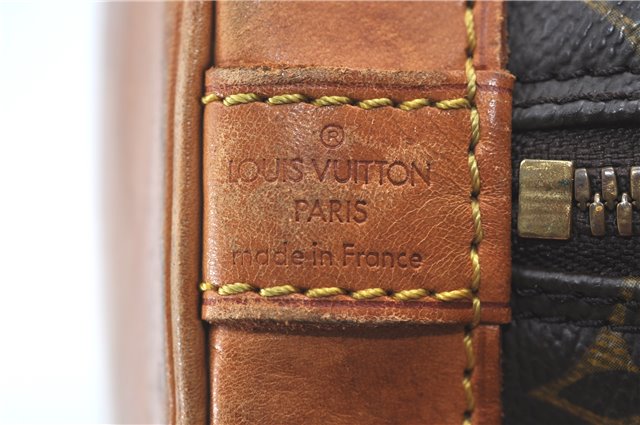 Authentic Louis Vuitton Monogram Alma Hand Bag M51130 LV H7019