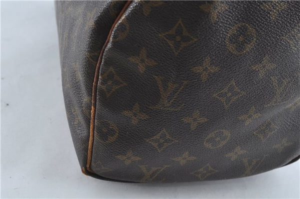 Authentic Louis Vuitton Monogram Speedy 30 Hand Bag M41526 LV Junk H7023