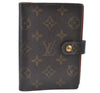 Authentic Louis Vuitton Monogram Agenda PM Day Planner Cover R20005 LV H7040