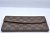 Auth Louis Vuitton Damier Pochette Porte Monnaie Credit Wallet N61725 LV H7042