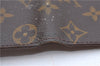 Auth Louis Vuitton Monogram Porte Chequier Cartes Credit Wallet M62225 LV H7043