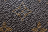 Auth Louis Vuitton Monogram Porte Chequier Cartes Credit Wallet M62225 LV H7043