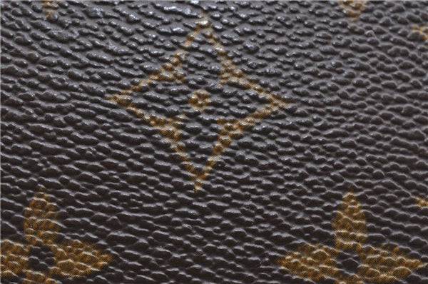 Auth Louis Vuitton Monogram Porte Chequier Cartes Credit Wallet M62225 LV H7043