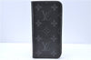 Authentic Louis Vuitton Monogram Eclipse Folio iPhone X Case M63446 LV H7051