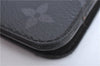 Authentic Louis Vuitton Monogram Eclipse Folio iPhone X Case M63446 LV H7051