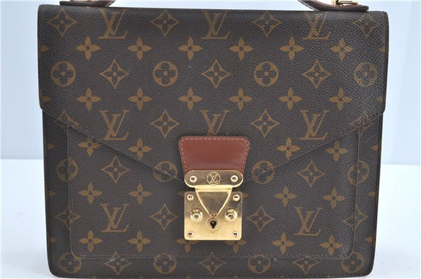 Authentic Louis Vuitton Monogram Monceau 2Way Shoulder Hand Bag M51185 LV H7056