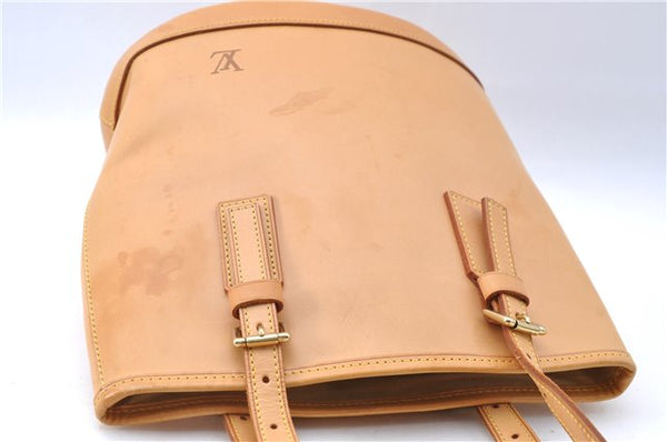 Authentic Louis Vuitton Nomade Bucket PM Shoulder Bag Beige M85001 LV H7059