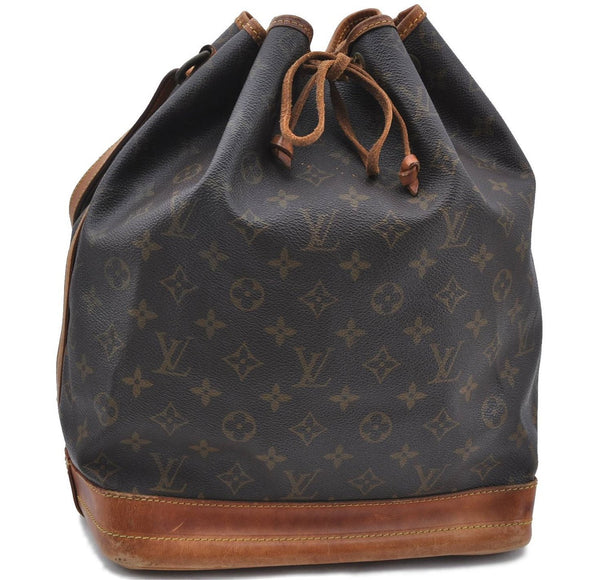 Authentic Louis Vuitton Monogram Noe Shoulder Bag M42224 LV H7069