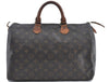 Authentic LOUIS VUITTON Monogram Speedy 35 Hand Bag M41524 LV H7074