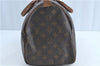 Authentic LOUIS VUITTON Monogram Speedy 35 Hand Bag M41524 LV H7074