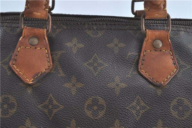 Authentic LOUIS VUITTON Monogram Speedy 35 Hand Bag M41524 LV H7074