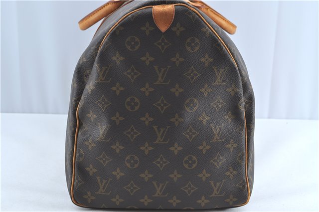 Authentic Louis Vuitton Monogram Keepall 55 Boston Bag M41424 LV H7082