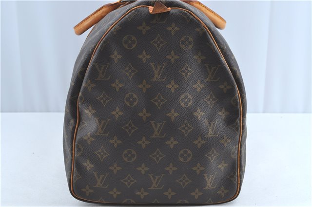 Authentic Louis Vuitton Monogram Keepall 55 Boston Bag M41424 LV H7082