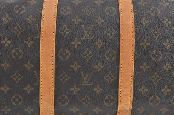 Authentic Louis Vuitton Monogram Keepall 55 Boston Bag M41424 LV H7082