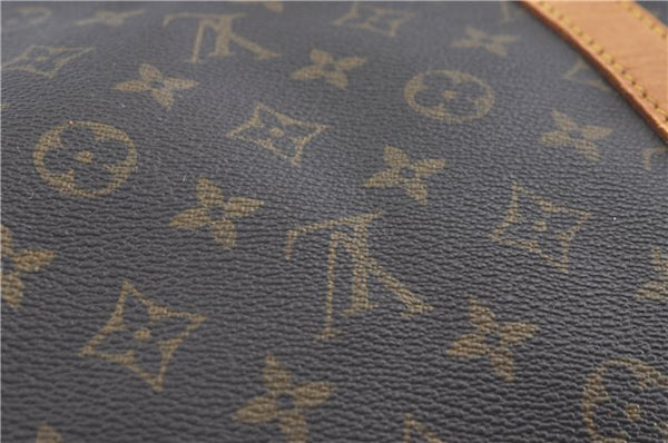 Authentic Louis Vuitton Monogram Keepall 55 Boston Bag M41424 LV H7082