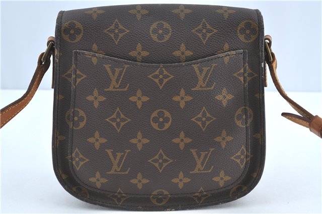 Auth Louis Vuitton Monogram Saint Cloud MM Shoulder Cross Bag M51243 LV H7089