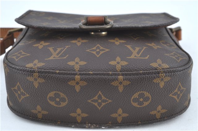 Auth Louis Vuitton Monogram Saint Cloud MM Shoulder Cross Bag M51243 LV H7089