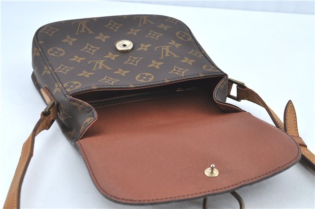 Auth Louis Vuitton Monogram Saint Cloud MM Shoulder Cross Bag M51243 LV H7089