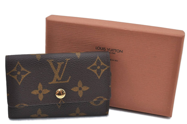 Authentic Louis Vuitton Monogram Multicles 6 Six Hooks Key Case M62630 Box H7090