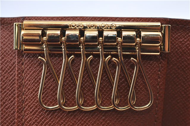 Authentic Louis Vuitton Monogram Multicles 6 Six Hooks Key Case M62630 Box H7090