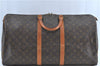 Auth Louis Vuitton Monogram Keepall Bandouliere 55 Boston Bag M41414 LV H7095