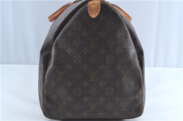 Auth Louis Vuitton Monogram Keepall Bandouliere 55 Boston Bag M41414 LV H7095