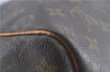 Auth Louis Vuitton Monogram Keepall Bandouliere 55 Boston Bag M41414 LV H7095