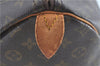 Auth Louis Vuitton Monogram Keepall Bandouliere 55 Boston Bag M41414 LV H7095