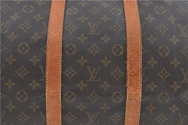 Auth Louis Vuitton Monogram Keepall Bandouliere 55 Boston Bag M41414 LV H7095