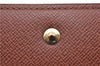 Auth Louis Vuitton Monogram Portefeuille Elise Bifold Wallet M61654 LV H7117